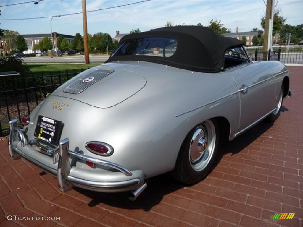 1958 356 1600 Speedster - Silver / Black photo #12