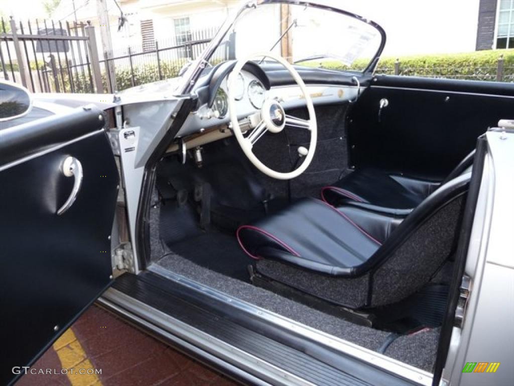 1958 356 1600 Speedster - Silver / Black photo #15