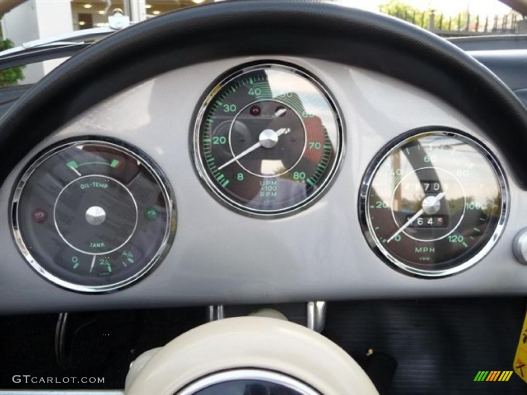 1958 356 1600 Speedster - Silver / Black photo #18
