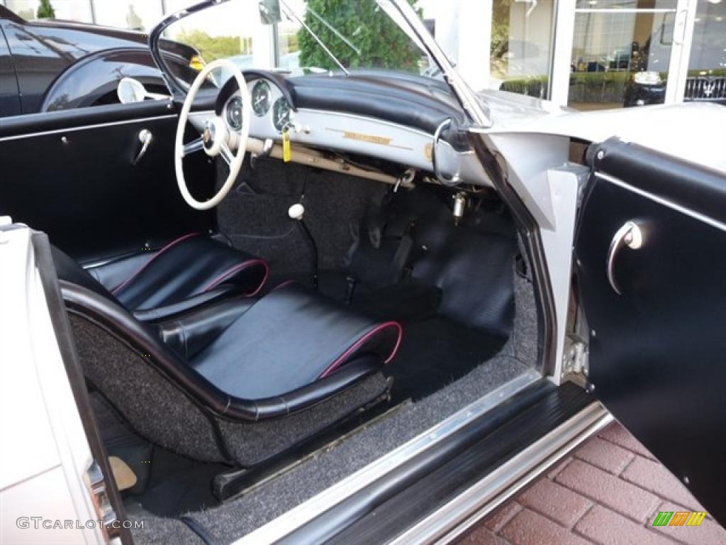 1958 356 1600 Speedster - Silver / Black photo #22