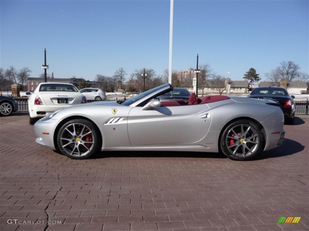 Silver 2010 Ferrari California Standard California Model Exterior Photo #28722872