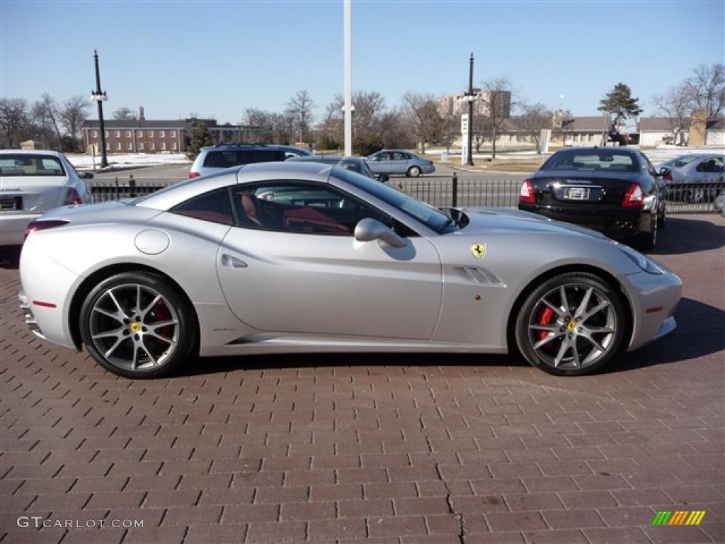 Silver 2010 Ferrari California Standard California Model Exterior Photo #28722888