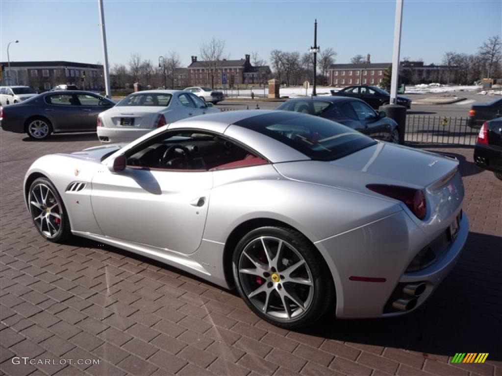 Silver 2010 Ferrari California Standard California Model Exterior Photo #28722900