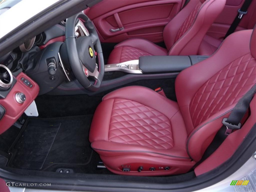 Bordeaux Interior 2010 Ferrari California Standard California Model Photo #28722916