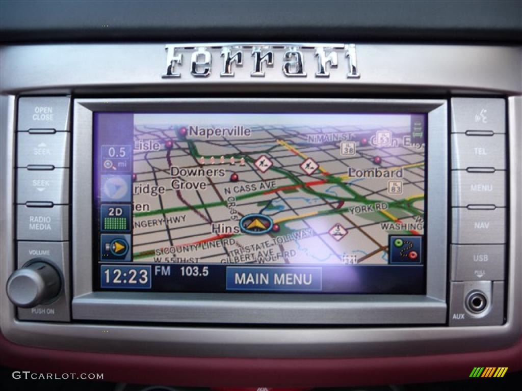 2010 Ferrari California Standard California Model Navigation Photo #28722937