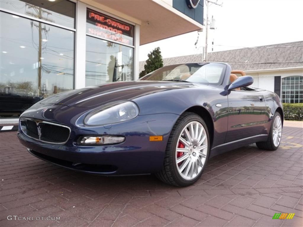 2002 Spyder Cambiocorsa - Blue Nettuno / Cuoio photo #2