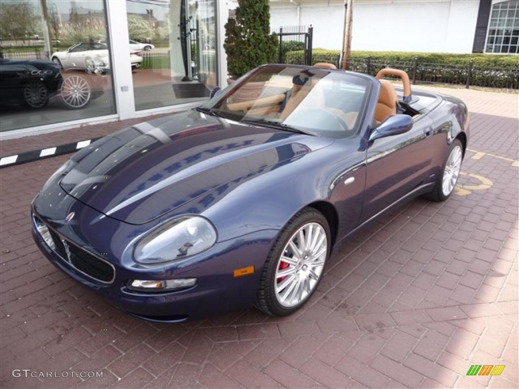 2002 Spyder Cambiocorsa - Blue Nettuno / Cuoio photo #3