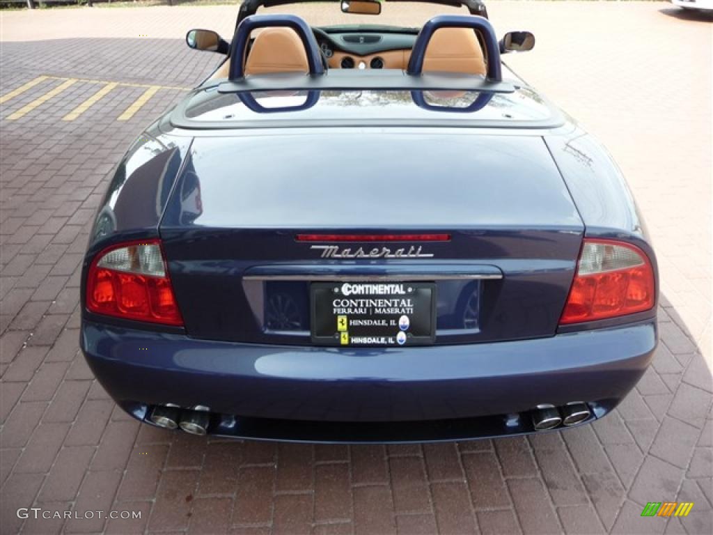 2002 Spyder Cambiocorsa - Blue Nettuno / Cuoio photo #13