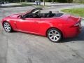 2007 Salsa Red Jaguar XK XK8 Convertible  photo #3