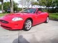 2007 Salsa Red Jaguar XK XK8 Convertible  photo #7