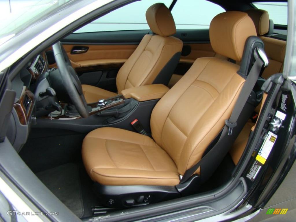 2008 3 Series 328i Convertible - Black Sapphire Metallic / Saddle Brown/Black photo #8