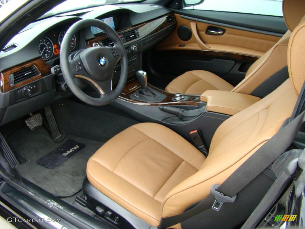 2008 3 Series 328i Convertible - Black Sapphire Metallic / Saddle Brown/Black photo #10