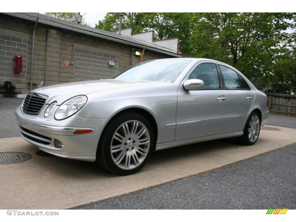 2006 E 500 4Matic Sedan - Iridium Silver Metallic / Ash photo #1