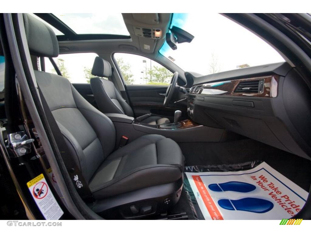 2007 3 Series 328xi Wagon - Jet Black / Black photo #9
