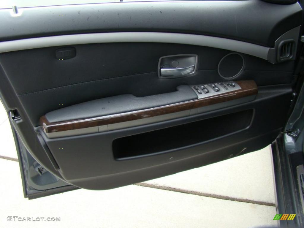 2008 7 Series 750Li Sedan - Titanium Grey Metallic / Black photo #7