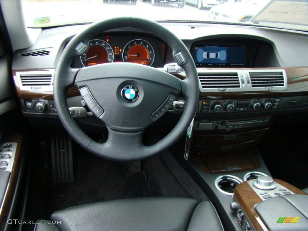 2008 7 Series 750Li Sedan - Titanium Grey Metallic / Black photo #11