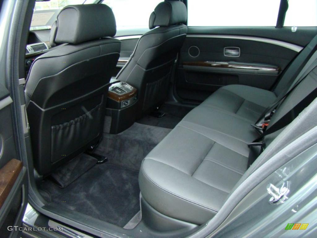 2008 7 Series 750Li Sedan - Titanium Grey Metallic / Black photo #12