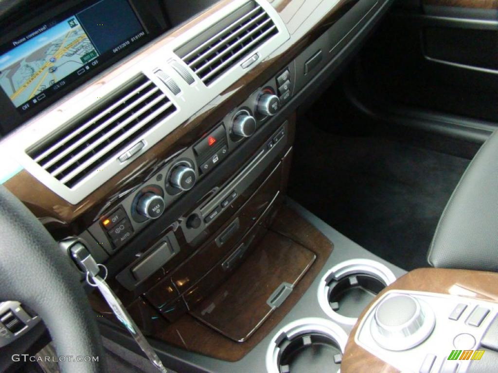 2008 7 Series 750Li Sedan - Titanium Grey Metallic / Black photo #14