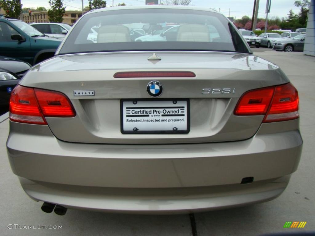 2007 3 Series 328i Convertible - Platinum Bronze Metallic / Cream Beige photo #4