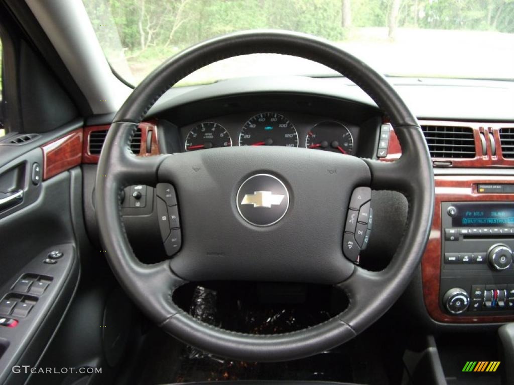 2009 Impala LTZ - Slate Metallic / Ebony photo #7