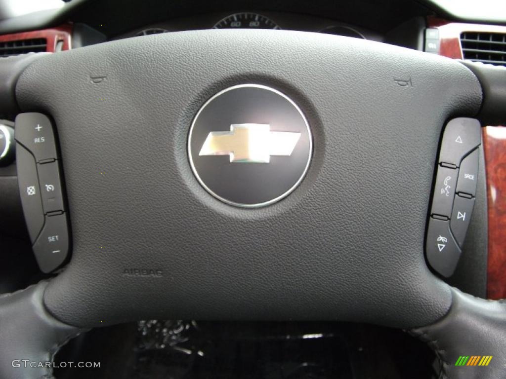 2009 Impala LTZ - Slate Metallic / Ebony photo #8