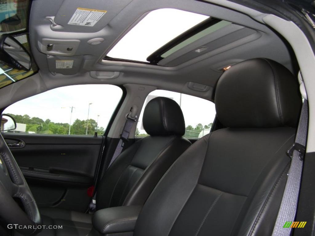 2009 Impala LTZ - Slate Metallic / Ebony photo #18