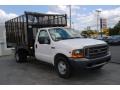 2000 Oxford White Ford F350 Super Duty XL Regular Cab Chassis  photo #2