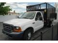 2000 Oxford White Ford F350 Super Duty XL Regular Cab Chassis  photo #4