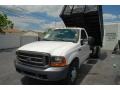 2000 Oxford White Ford F350 Super Duty XL Regular Cab Chassis  photo #7