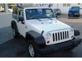 2009 Stone White Jeep Wrangler X 4x4  photo #3