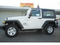 2009 Stone White Jeep Wrangler X 4x4  photo #6