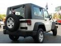 2009 Stone White Jeep Wrangler X 4x4  photo #13