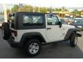 2009 Stone White Jeep Wrangler X 4x4  photo #14