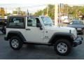 2009 Stone White Jeep Wrangler X 4x4  photo #18