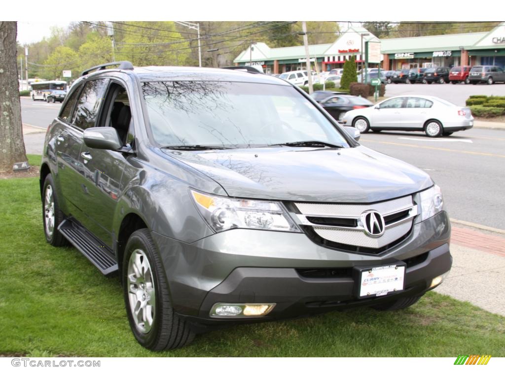 2007 MDX  - Nimbus Gray Metallic / Ebony photo #4