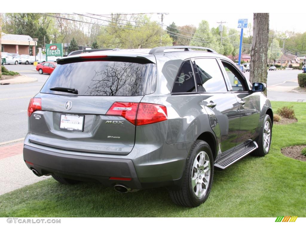 2007 MDX  - Nimbus Gray Metallic / Ebony photo #5