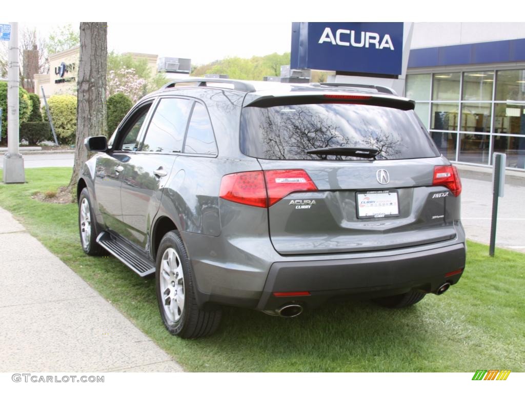 2007 MDX  - Nimbus Gray Metallic / Ebony photo #7
