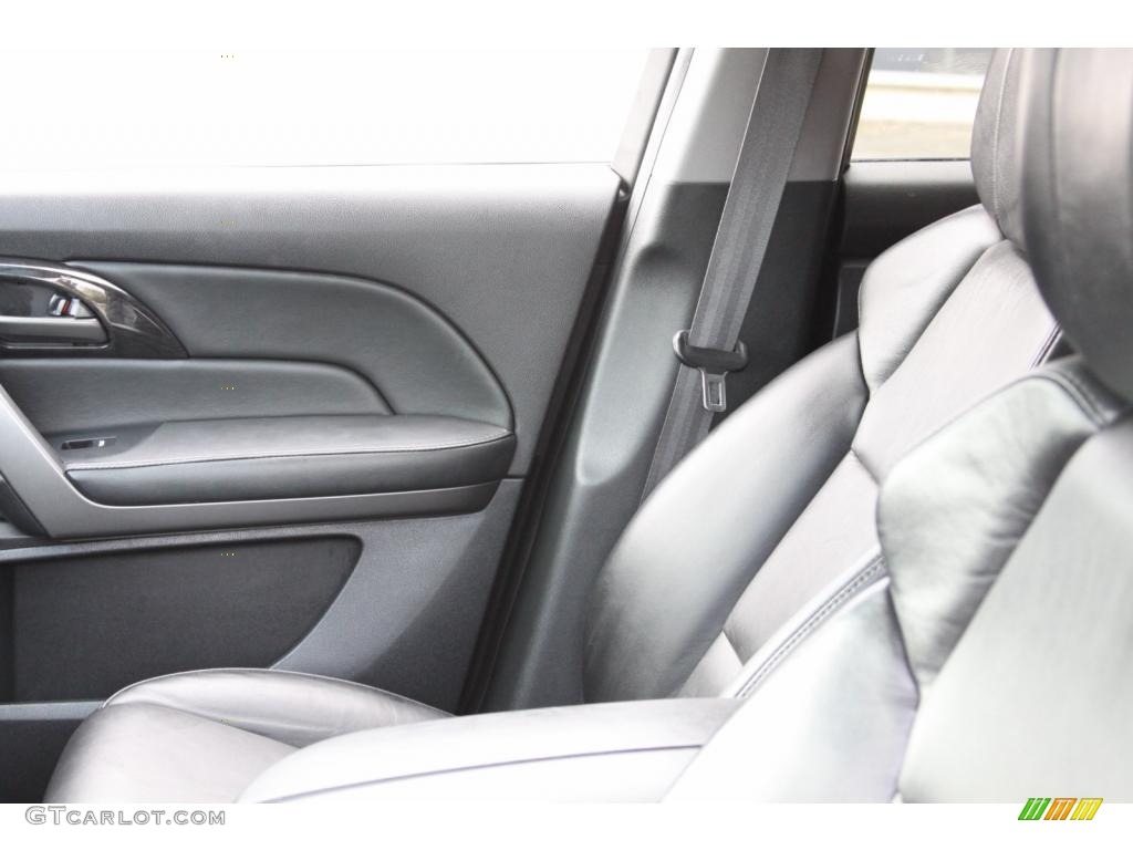 2007 MDX  - Nimbus Gray Metallic / Ebony photo #9