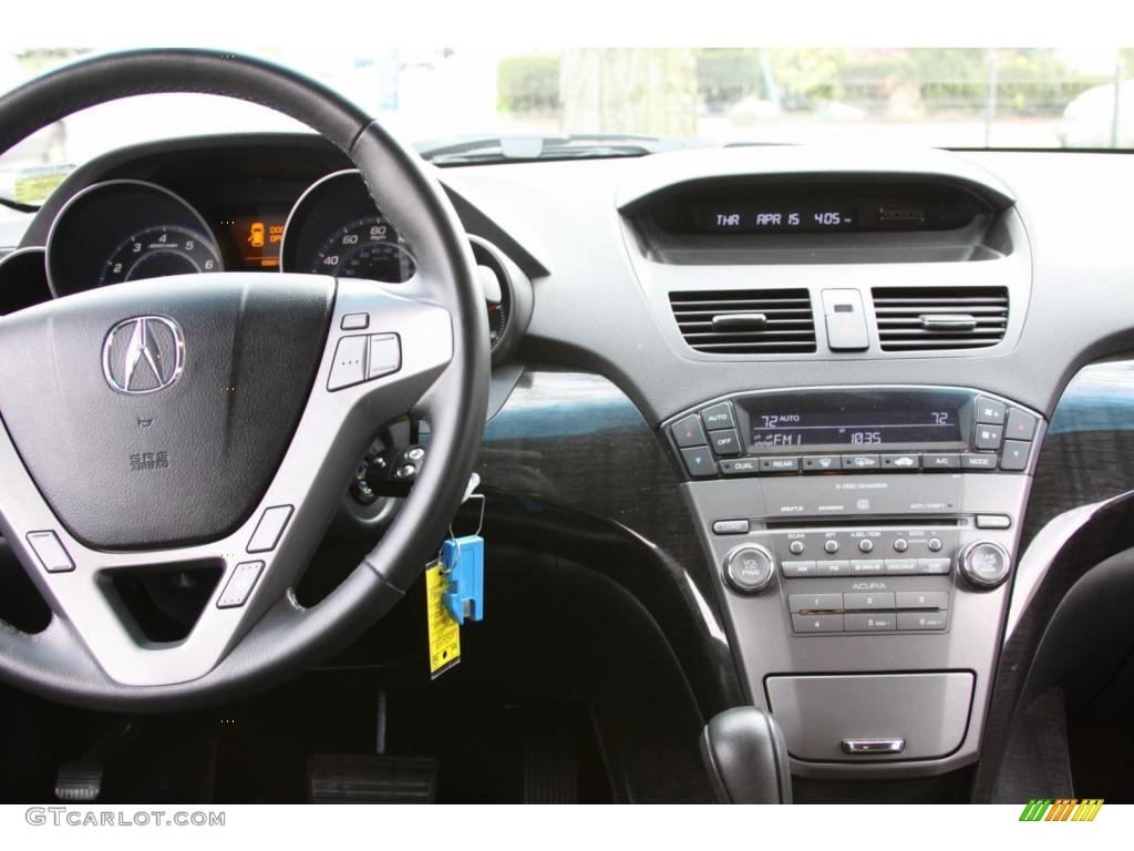 2007 MDX  - Nimbus Gray Metallic / Ebony photo #14