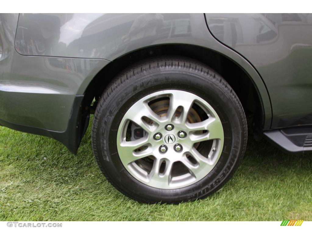 2007 MDX  - Nimbus Gray Metallic / Ebony photo #21