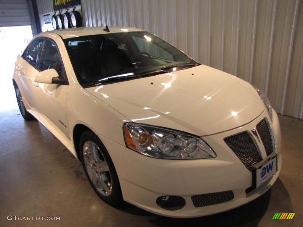 2008 G6 GXP Sedan - Ivory White / Ebony Black photo #1