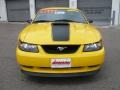 Screaming Yellow - Mustang Mach 1 Coupe Photo No. 2