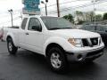 2005 Avalanche White Nissan Frontier SE King Cab 4x4  photo #1