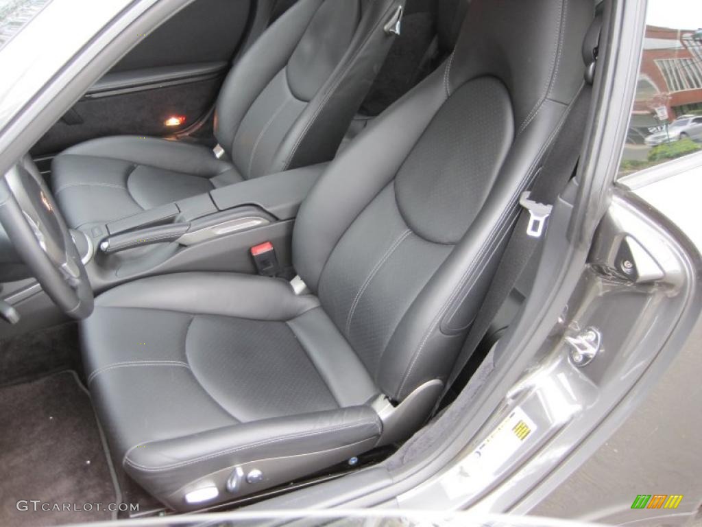 2007 911 Carrera 4S Coupe - Slate Grey Metallic / Black photo #19