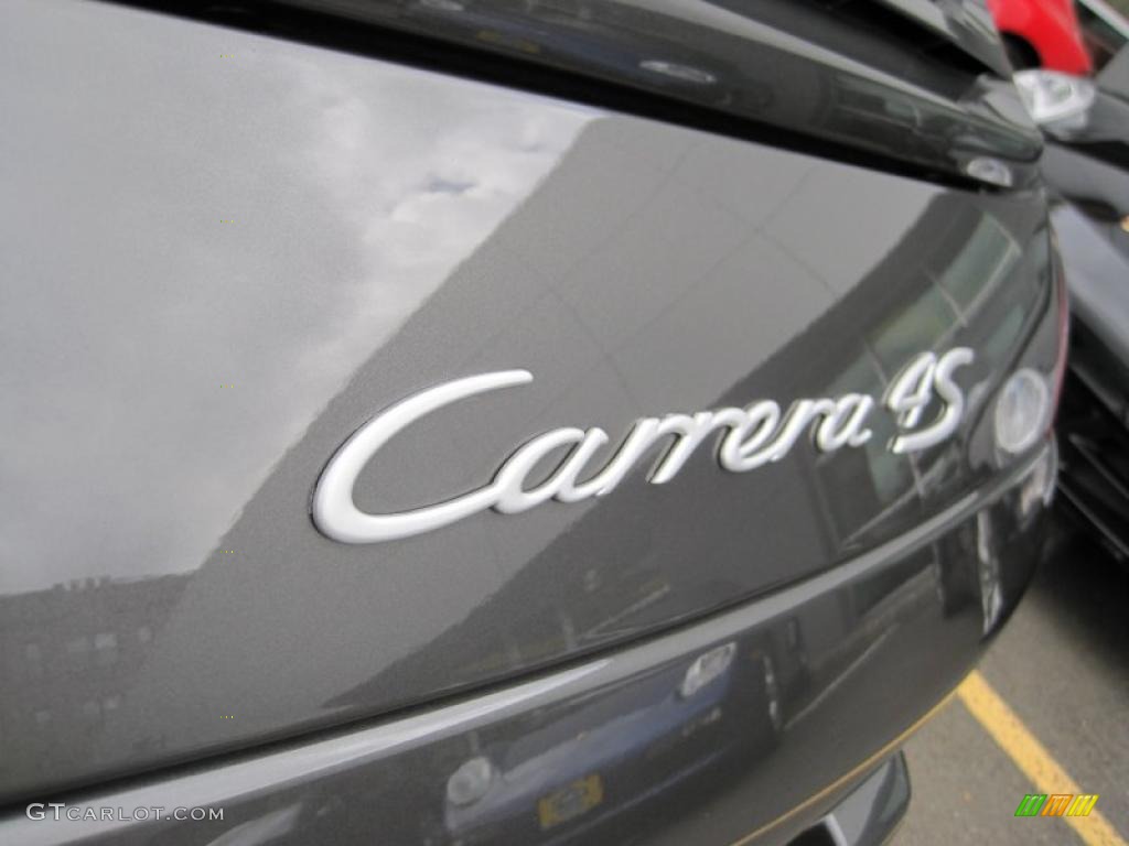 2007 911 Carrera 4S Coupe - Slate Grey Metallic / Black photo #20