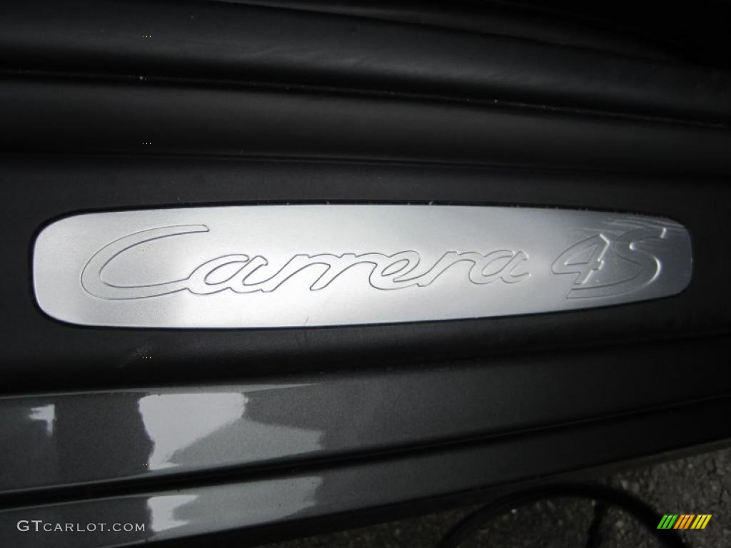 2007 911 Carrera 4S Coupe - Slate Grey Metallic / Black photo #24