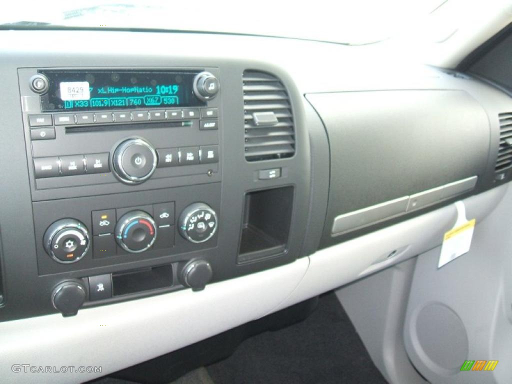 2010 Silverado 1500 LT Crew Cab - Blue Granite Metallic / Light Titanium/Ebony photo #22