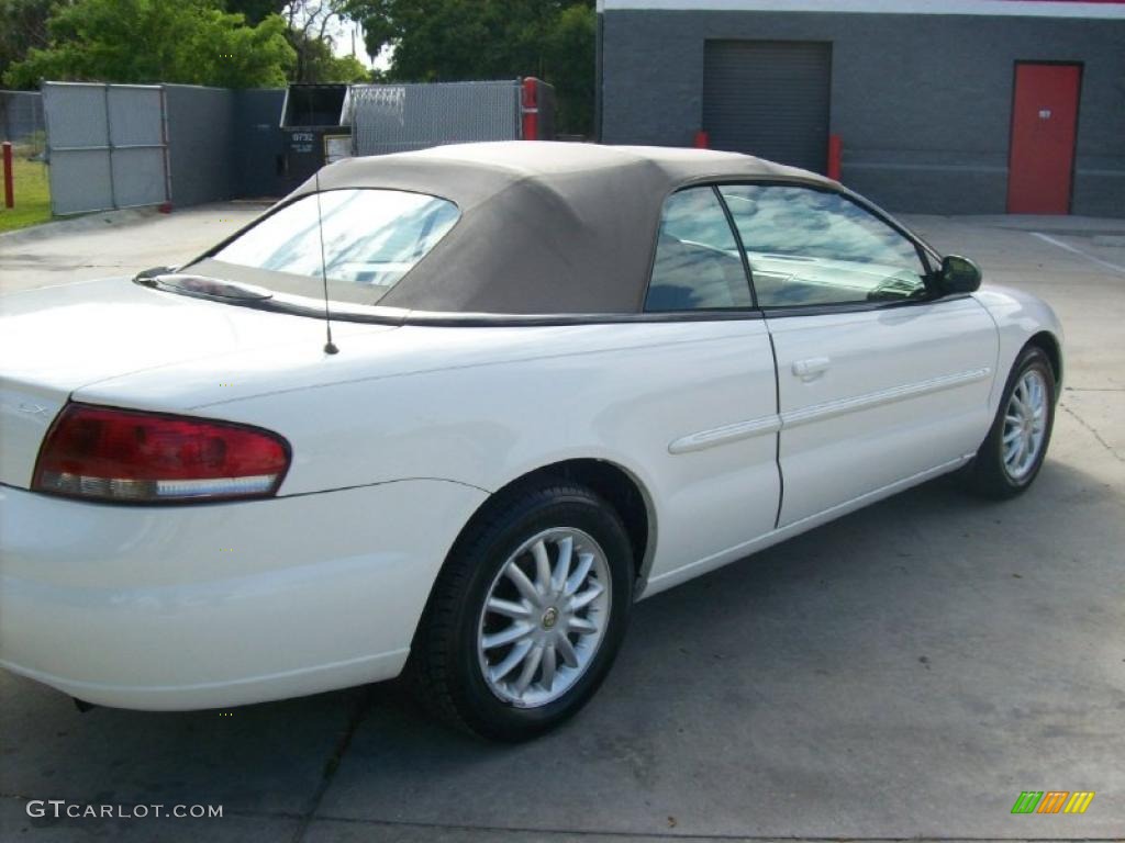 2003 Sebring LX Convertible - Stone White / Sandstone photo #8