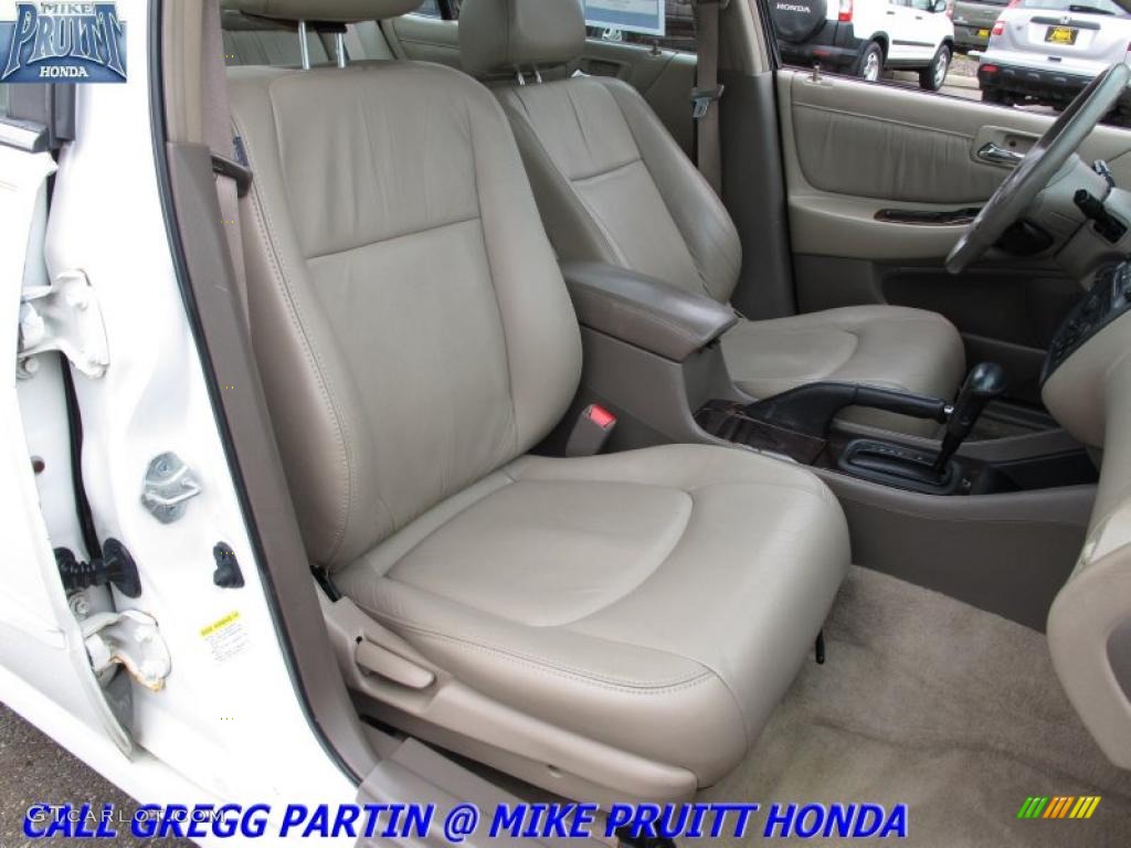 2000 Accord EX V6 Sedan - Taffeta White / Ivory photo #14
