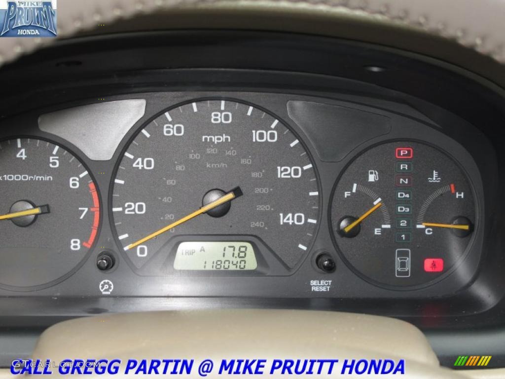 2000 Accord EX V6 Sedan - Taffeta White / Ivory photo #16